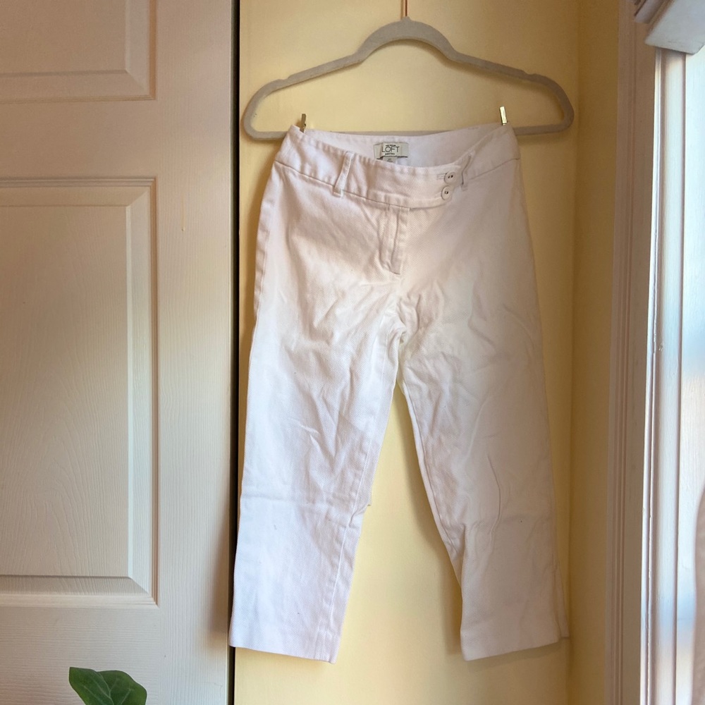 LOFT Cropped Pants